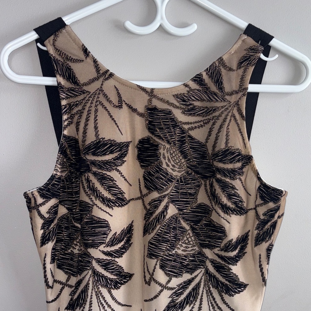 Va Va Voom Sleeveless Backless Embroidered Midi Dress - Picture 4 of 12